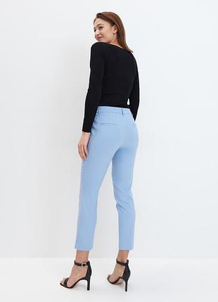 Голубые брюки zara