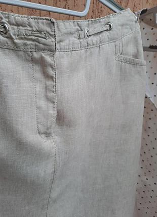 Юбка лен р40 2