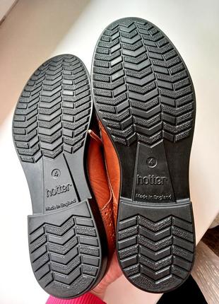 Hotter натуральная кожа оксфорды броги туфли кожаные