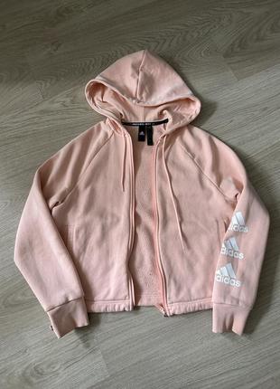 Соуп худи кофта укороченный зип adidas оригинал