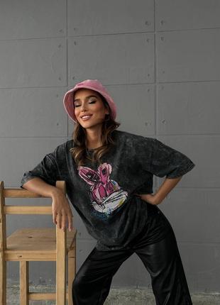 Стильная футболка оверсайз "bugs bunny"🐰