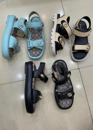 Босоніжки coach босоножки