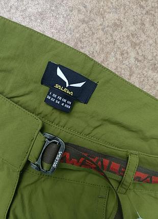 Стильные оригинальные треккинговые бриджи salewa dryton