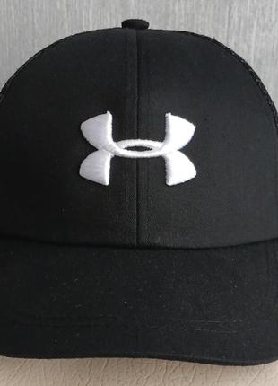 Кепка тракер бейсболка сетка детская на мальчика девочку 52-54см черная