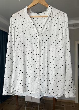 Сорочка жіноча в горошок esprit