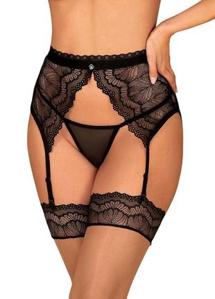 Пояс для панчох obsessive isabellia garter belt s/m  18+