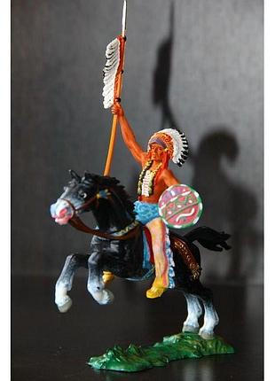 Индеец на коне  elastolin  70мм  фрг