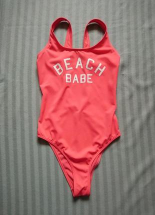 Слитный купальник beach baby