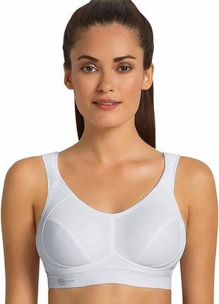 Спортивный бюстгальтер anita active - спортивный бюстгальтер extreme control белоснежной топ топы нижнее белье нижнее бельё белье лиф лифчик
