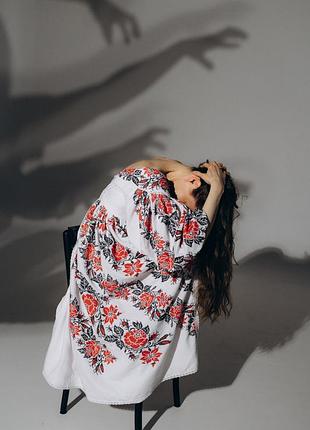 Вышиванка, платье-вышиванка ручная вышивка