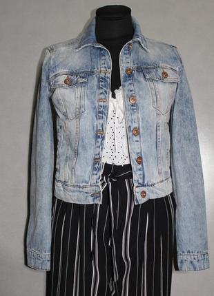 Куртка джинсовая бренд pull&bear m