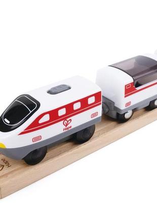Іграшкова залізниця hape у контейнері 80 ел. (e3773)4 фото