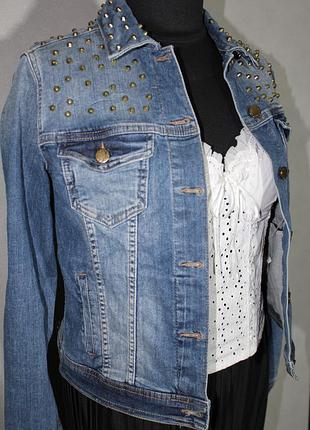 Куртка джинсова бренд zara z1975 l3 фото