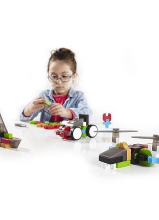 Конструктор guidecraft io blocks транспорт із доповненою 3d реальністю, 96 деталей (g9606) 7