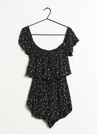 Короткий ромпер комбинезон pull & bear
