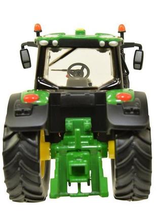 Модель britains трактор john deere 6120m 1:32 (43248)2 фото