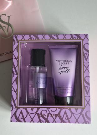 Подарочный набор victoria’s victorias victoria secret love spell