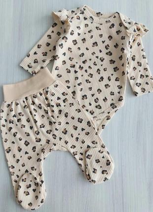 Комплект для дівчинки (боді+штани) тм happy tot