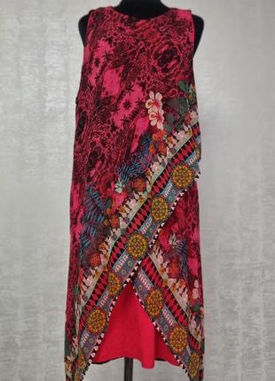 Desigual яркое эффектное платье