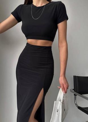 Костюм (топ + спідниця)