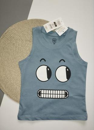 Майка smile 😬 для хлопчика 3 роки (98 см)