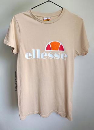 Нюдова футболка ellesse, s