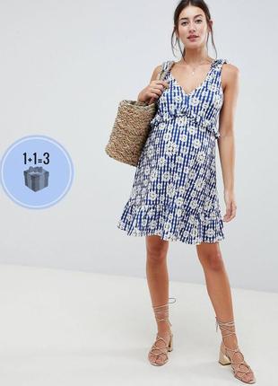 Платье с ромашками asos