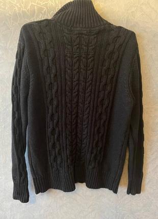 Винтажная мужская кофта на молнии от pierre cardin