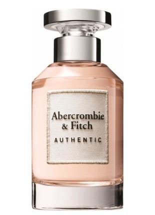 Abercrombie & fitch authentic парфюмированная вода распил распил делись отливант отливант