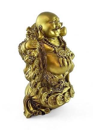 Статуэтка хотей с тыквой горлянкой и монетами 35202