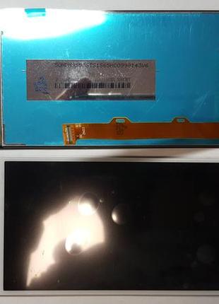 Дисплей (екран) lenovo vibe c2, k10a40 (не m250) із сенсором білого кольору