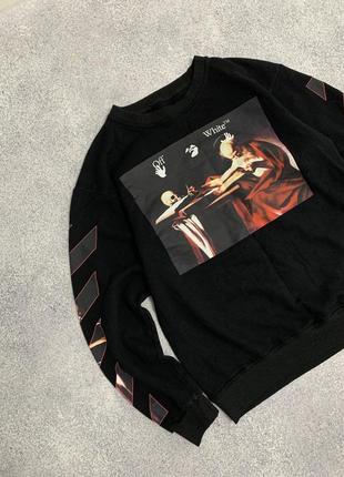 Чоловічий світшот off white кофта оригінал 2
