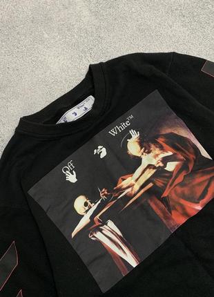 Чоловічий світшот off white кофта оригінал 5
