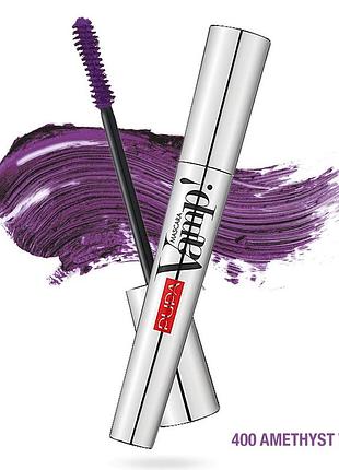 Тушь для ресниц pupa vamp! mascara 400 amethyst violet, 9 мл