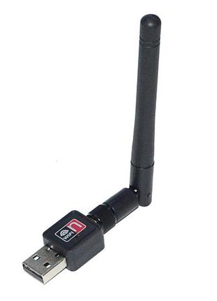 Usb wi-fi сетевой адаптер wi fi 802.11n + антенна (dc1911)3 фото