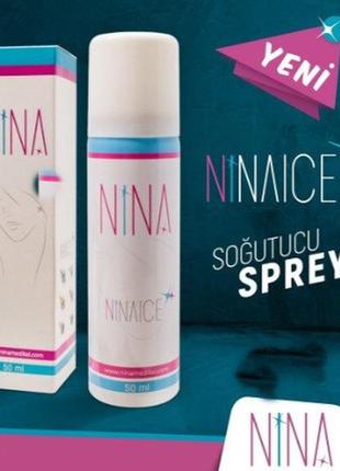 Знеболюючий охолоджуючий спрей ninaice cold spray, 50мл