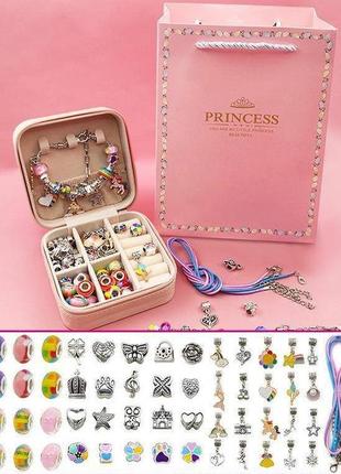 Уценка дефект!!!набор для создания браслетов,колье,68элементов