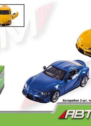 Метал модель toyota supra машина 68417 автопром, м1:31, откр.двери, см. описание