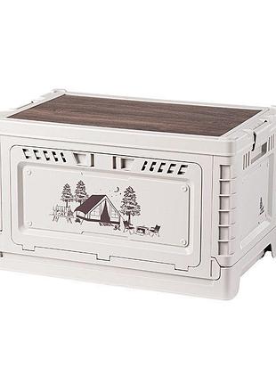 Складной контейнер naturehike cnh22sn019 25 л, светло-серый