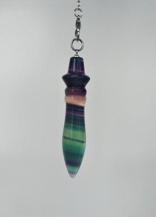 Маятник - талисман из натурального камня флюорит2 фото