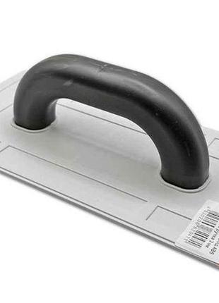 Терка 130*270мм з пластику закрита ручка короїд abs 3мм арт.30.02.002 тм woffmann