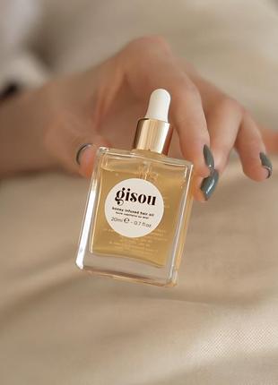 Олія для волосся gisou hair oil honey infused, 20мл