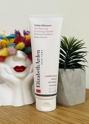 Оригінал гель ексфоліант для відновлення балансу elizabeth arden visible difference skin balancing exfoliating cleanser1 фото