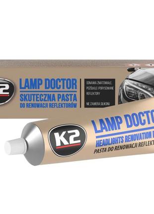Паста для полировки фар k2 lamp doctor 60 мл (l3050)