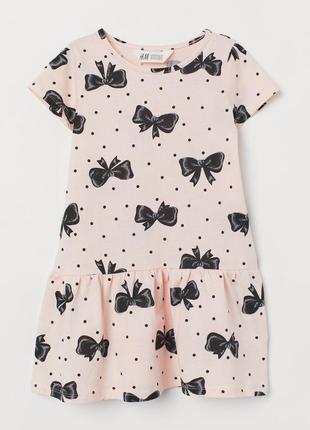 Плаття літнє н&м для дівчинки  з бантом