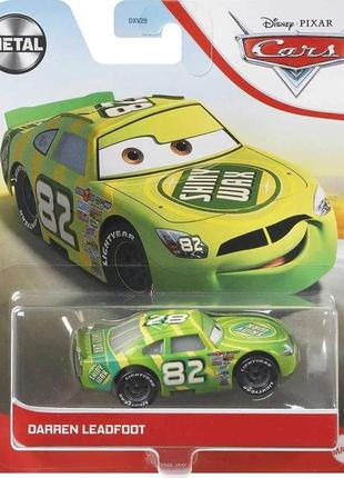 Даррен лідфут (disney cars darren leadfoot) від mattel