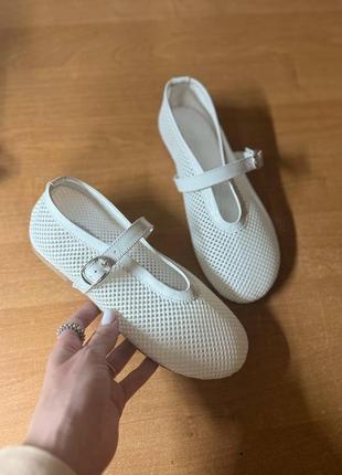 Балетки сетка