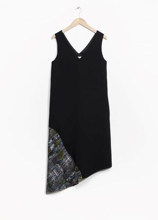 Асиметричне плаття з v-подібним вирізом&other stories 38 р