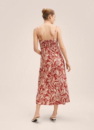 Хлопковый сарафан mango