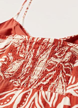 Хлопковый сарафан mango